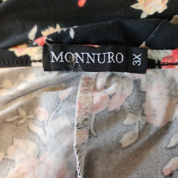 Monnuro Women's Tunic Floral Tunic Dress Plus Size 3x - Picture 5 of 6